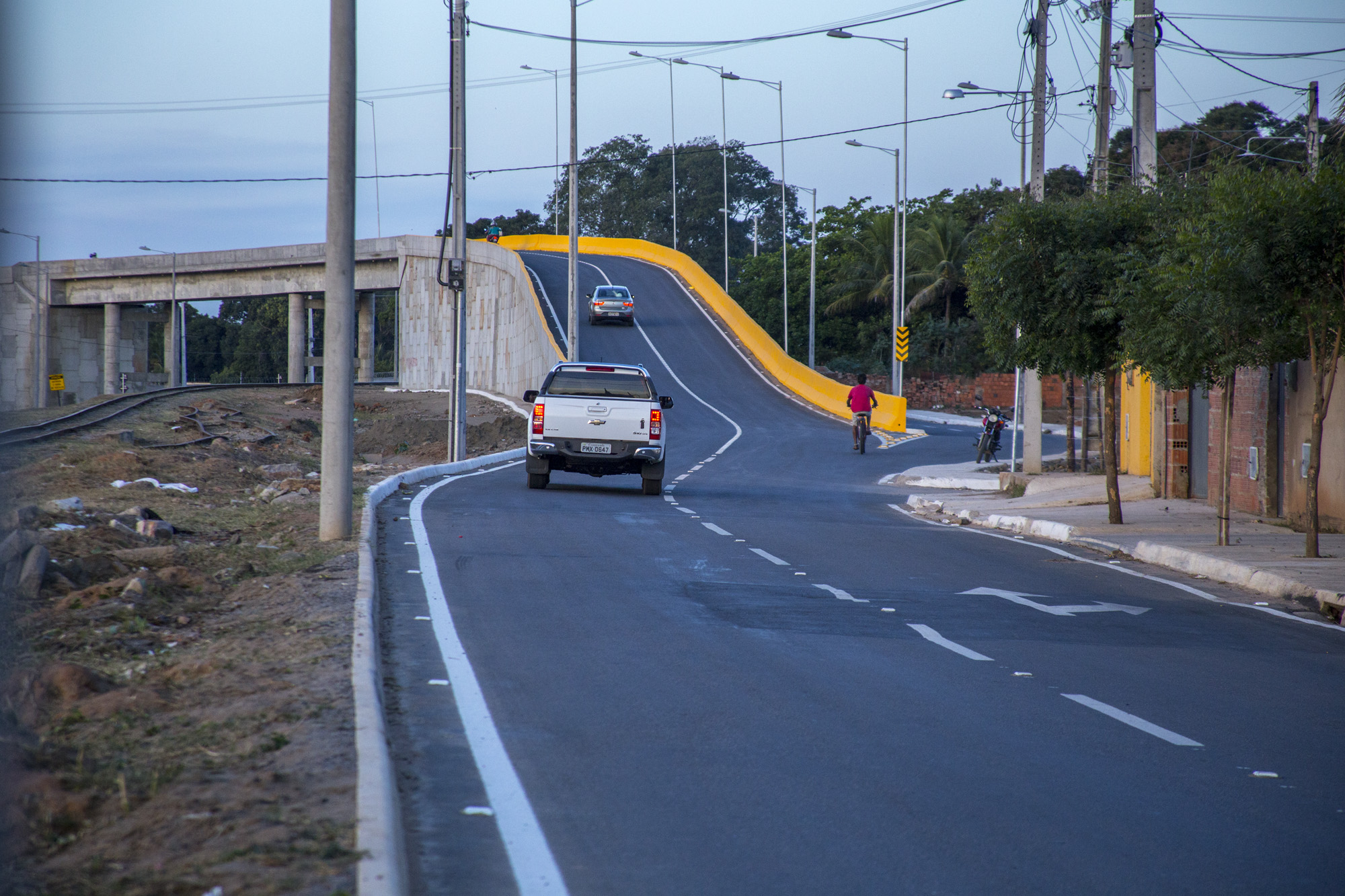 Obras da Avenida do Contorno de Juazeiro do Norte