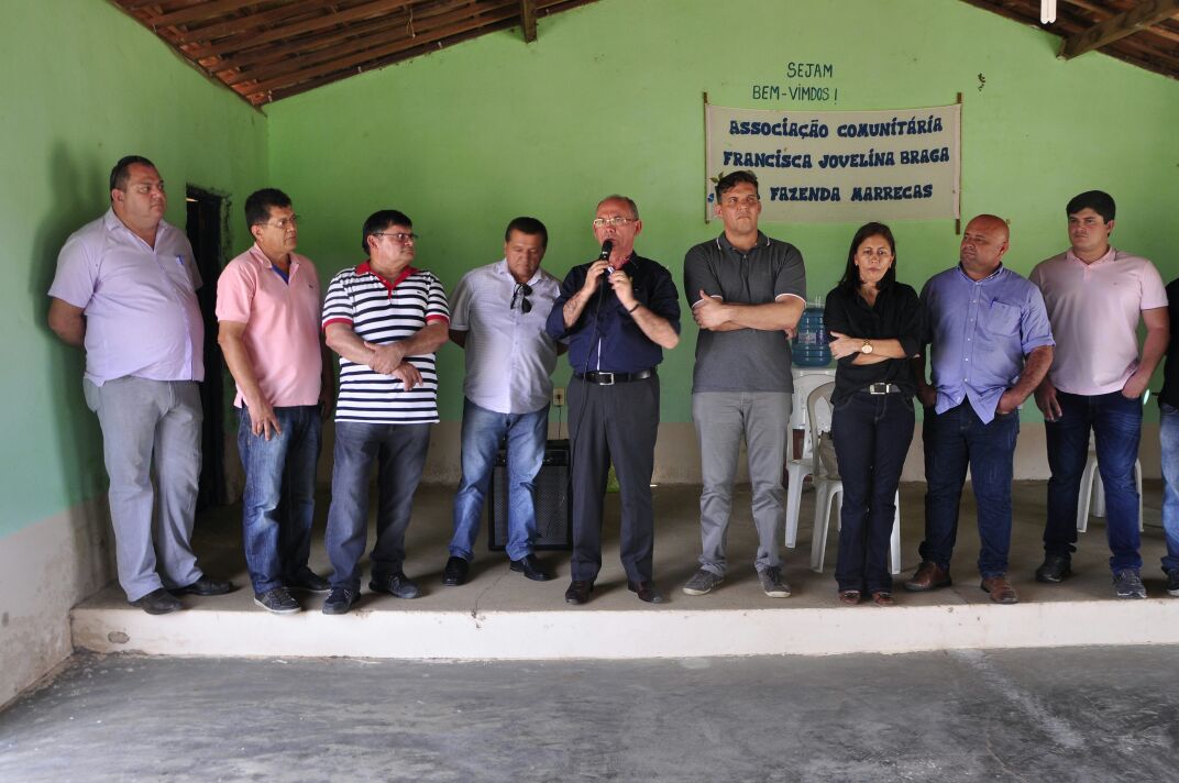 Secretário da Casa Civil, Nelson Martins, visita comunidades de Santa Cruz, Marrecas 1 e 2, em Santa Quitéria, para execução das obras de abastecimento d’água no Projeto São José III