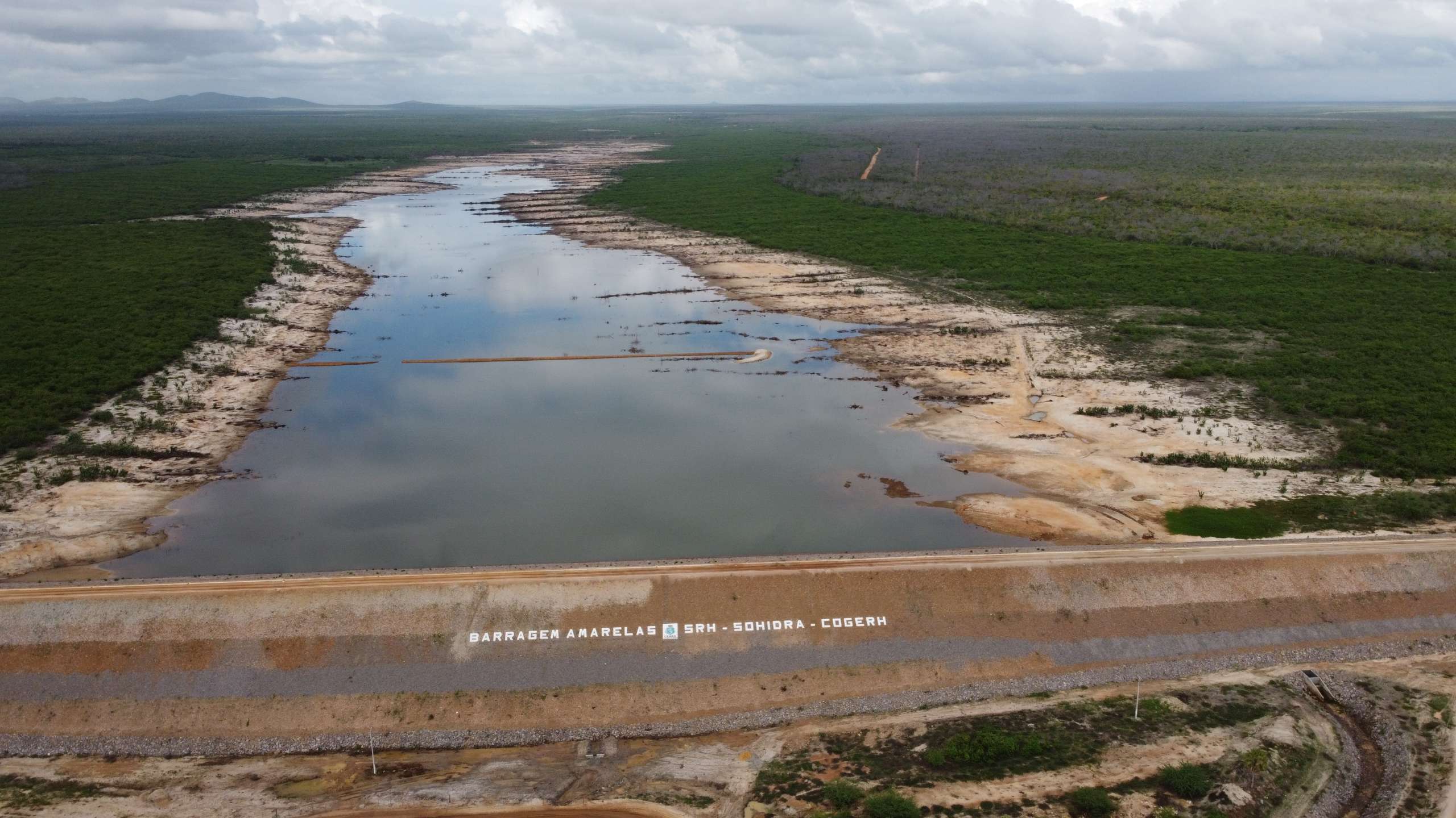Governo do Ceará inaugura Barragem Amarelas para beneficiar produtores rurais e moradores de Beberibe e Fortim