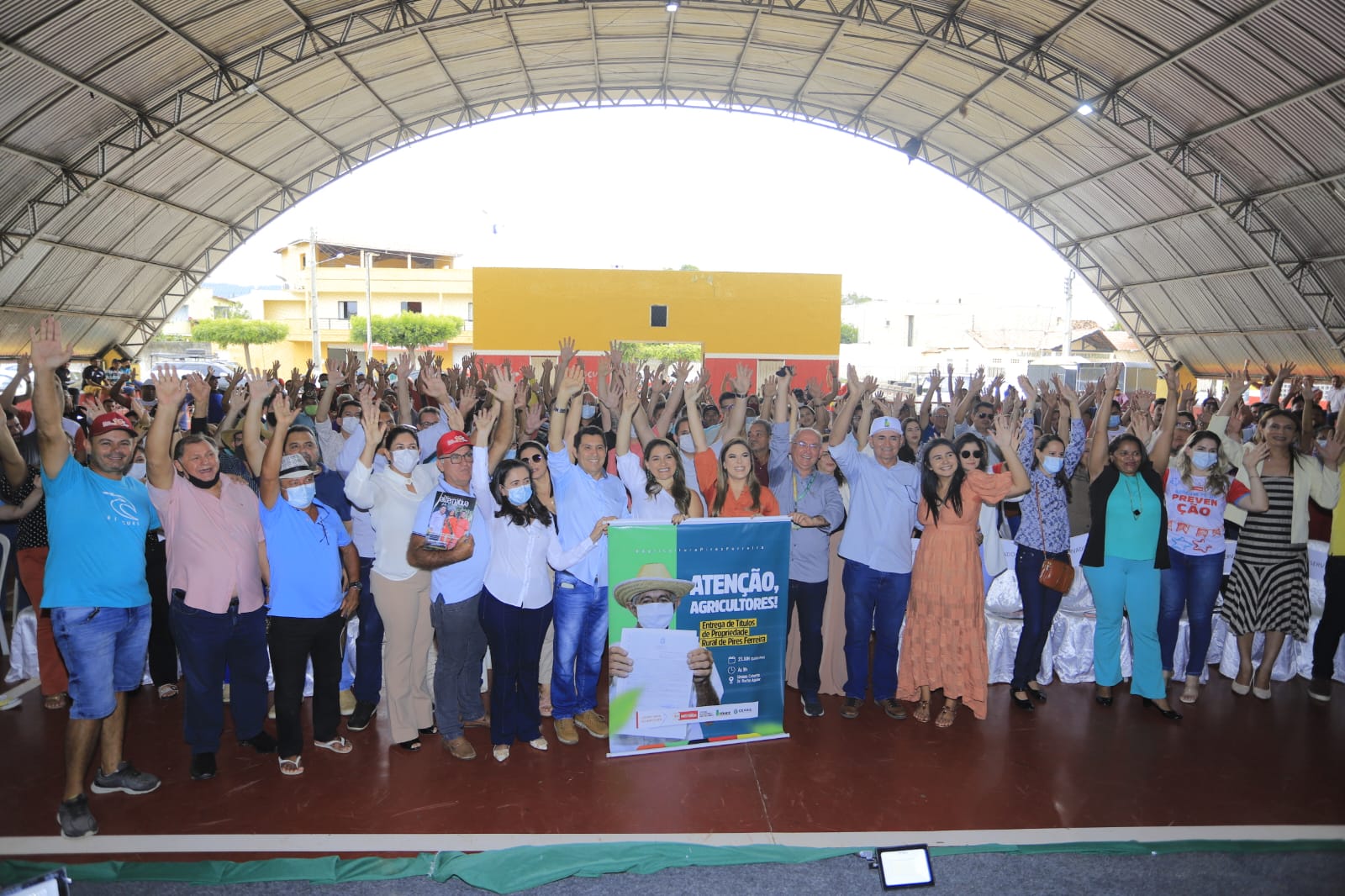 Em Pires Ferreira, 103 agricultores familiares são beneficiados com o Programa de Regularização Fundiária